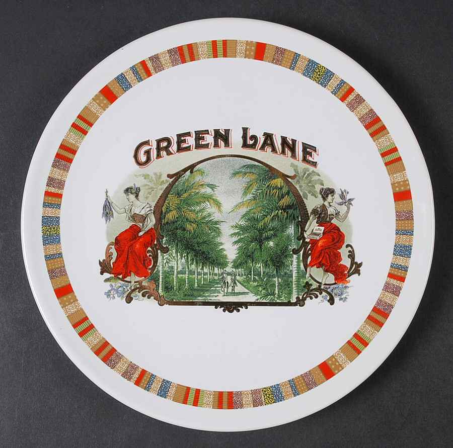 Fireside Club Salad Plate by Pottery Barn China-1