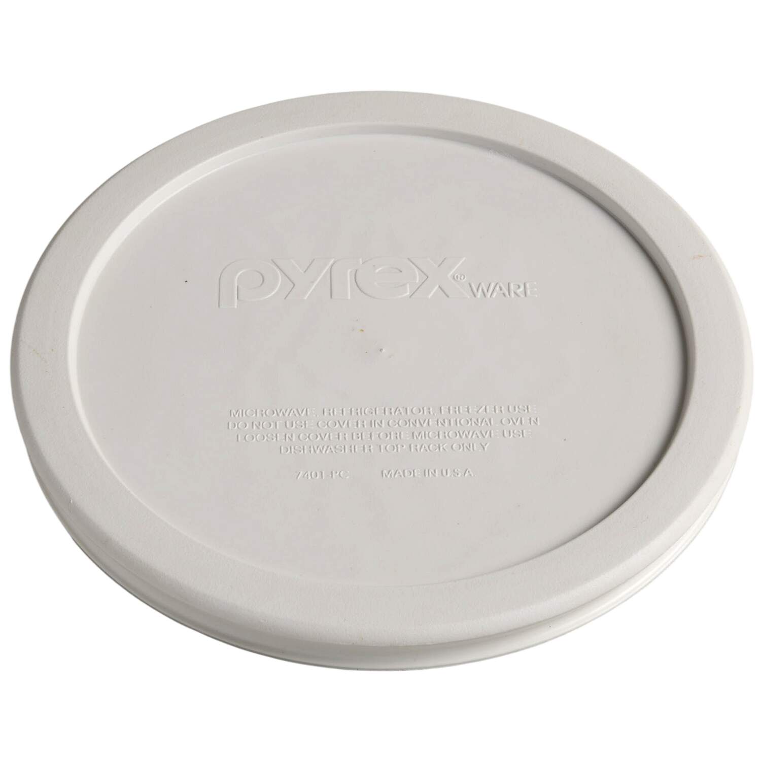Sculptured Cobalt Blue Plastic Lid for 5" Round Vegetable Bowl by Pyrex-1