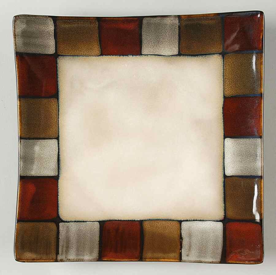 Taos Square Accent Luncheon Plate by Pfaltzgraff-1