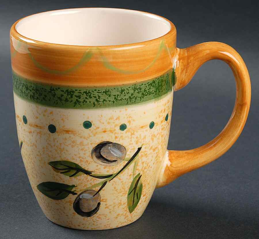 Tuscan Olive Mug by Pfaltzgraff-1