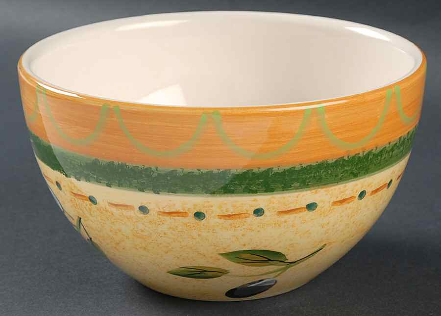 Tuscan Olive Soup/Cereal Bowl by Pfaltzgraff-1