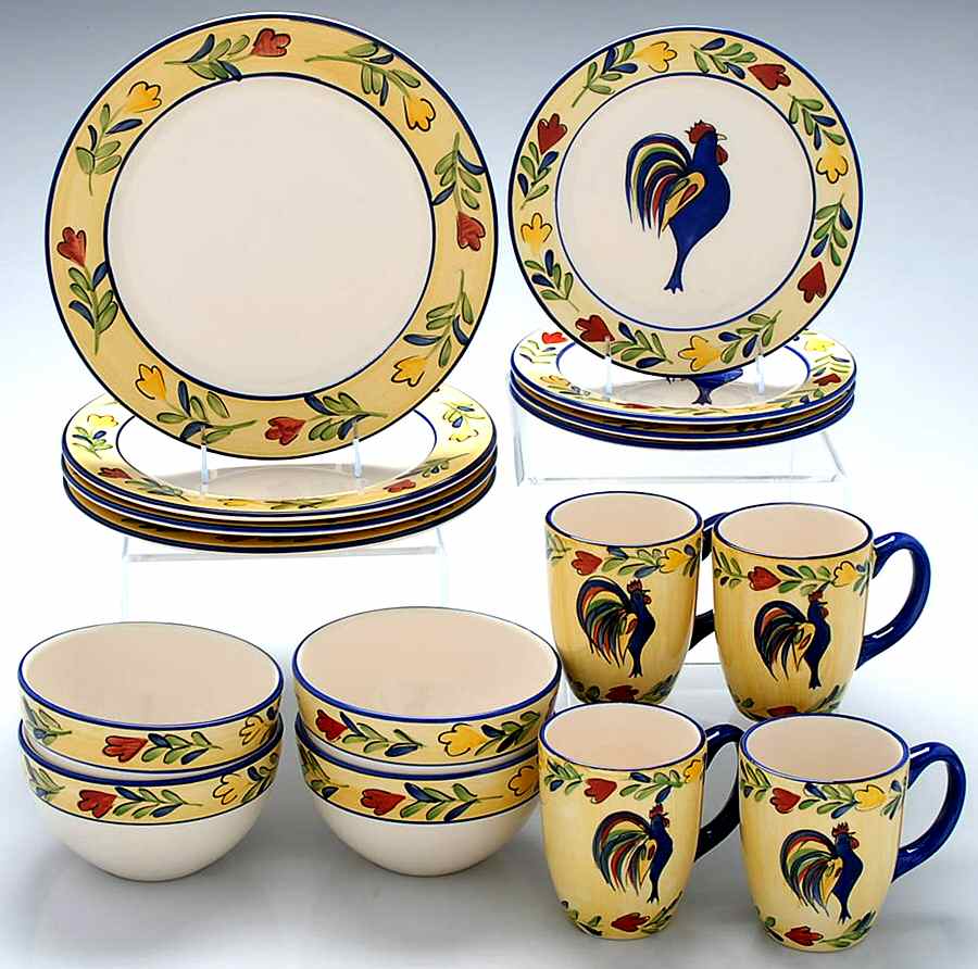 Early Bird 16 Piece Set by Pfaltzgraff-1