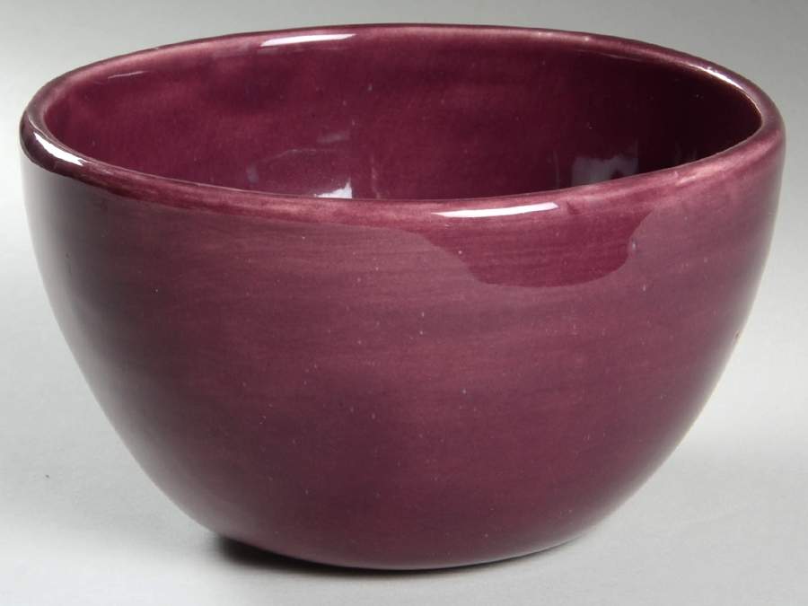 Sausalito Plum Coupe Cereal Bowl by Pottery Barn China-1