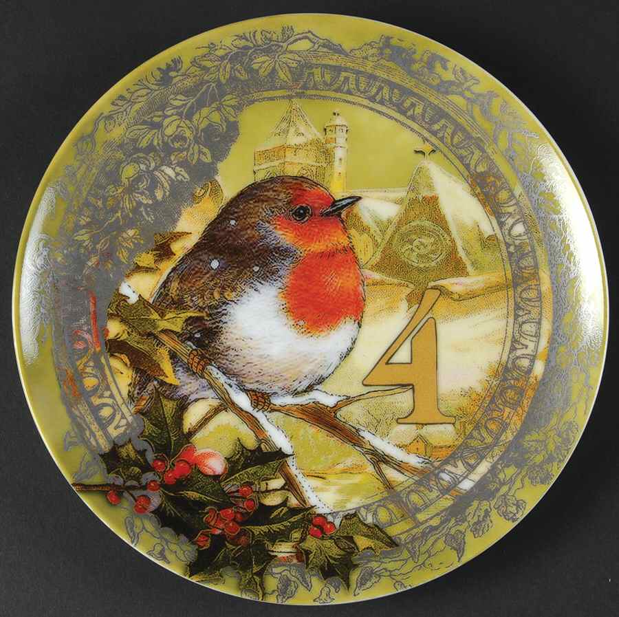Twelve Days of Christmas Salad Plate by Pottery Barn China-1