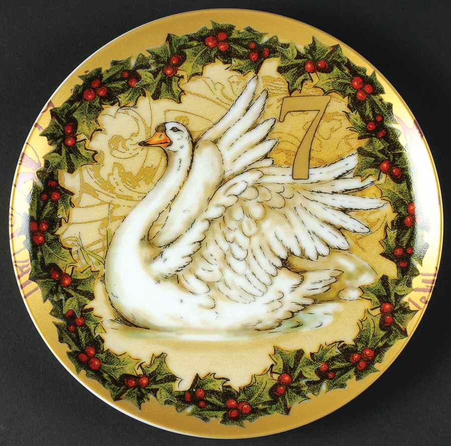 Twelve Days of Christmas Salad Plate by Pottery Barn China-1