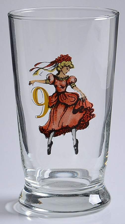 Twelve Days of Christmas 9 Oz Glassware Tumbler by Pottery Barn China-1