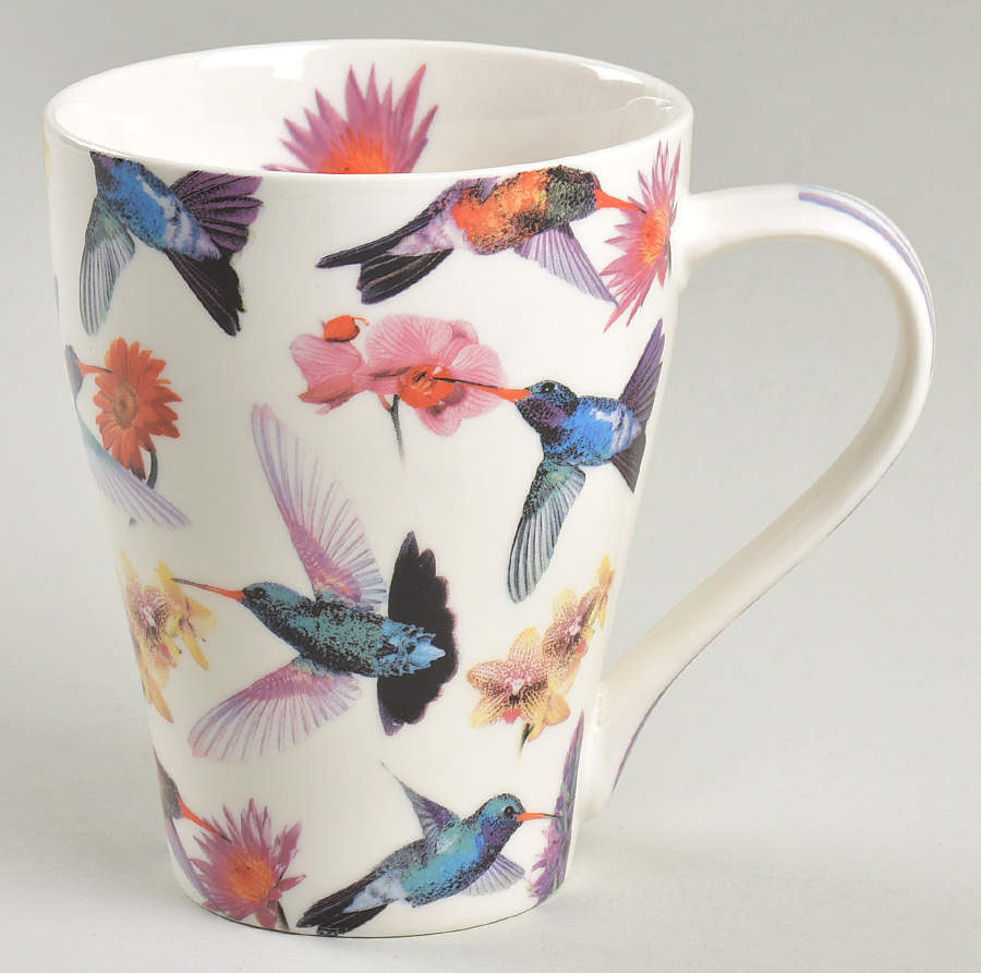 Hummingbirds Large Mug by Cardew Design-1