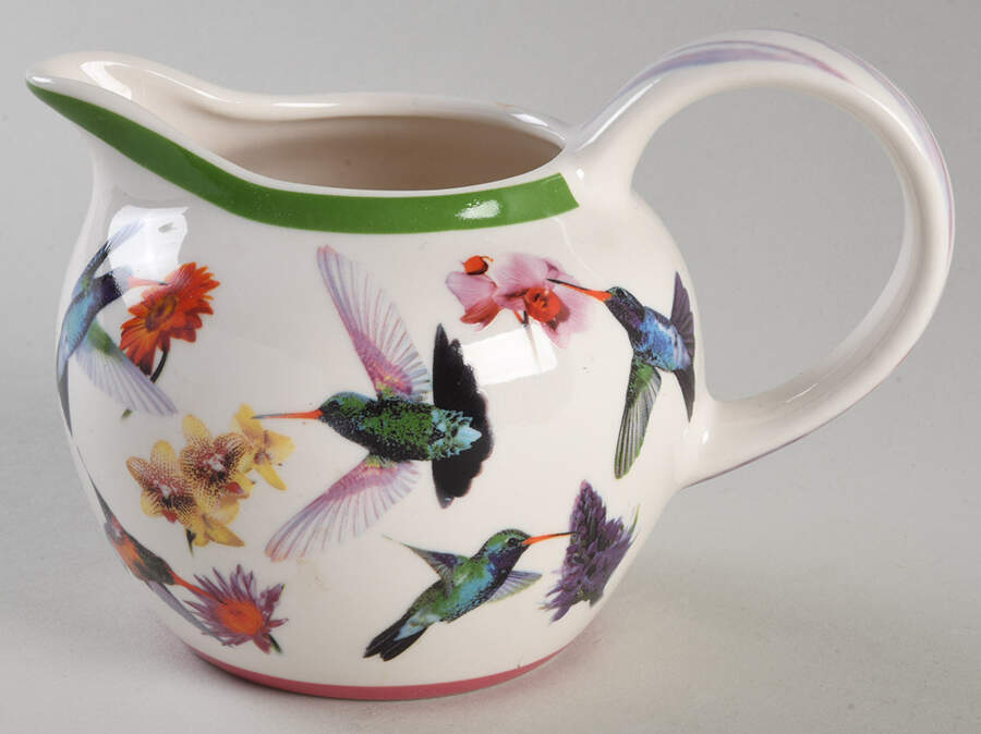 Hummingbirds Creamer by Cardew Design-1