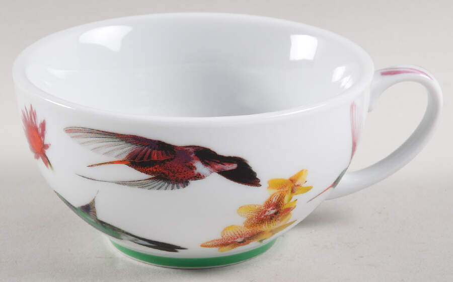 Hummingbirds Cup for Individual Teapot & Lid with Cup by Cardew Design-1
