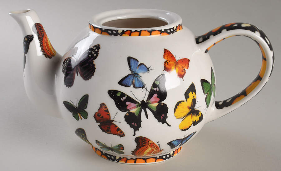Hummingbirds Teapot No Lid by Cardew Design-1