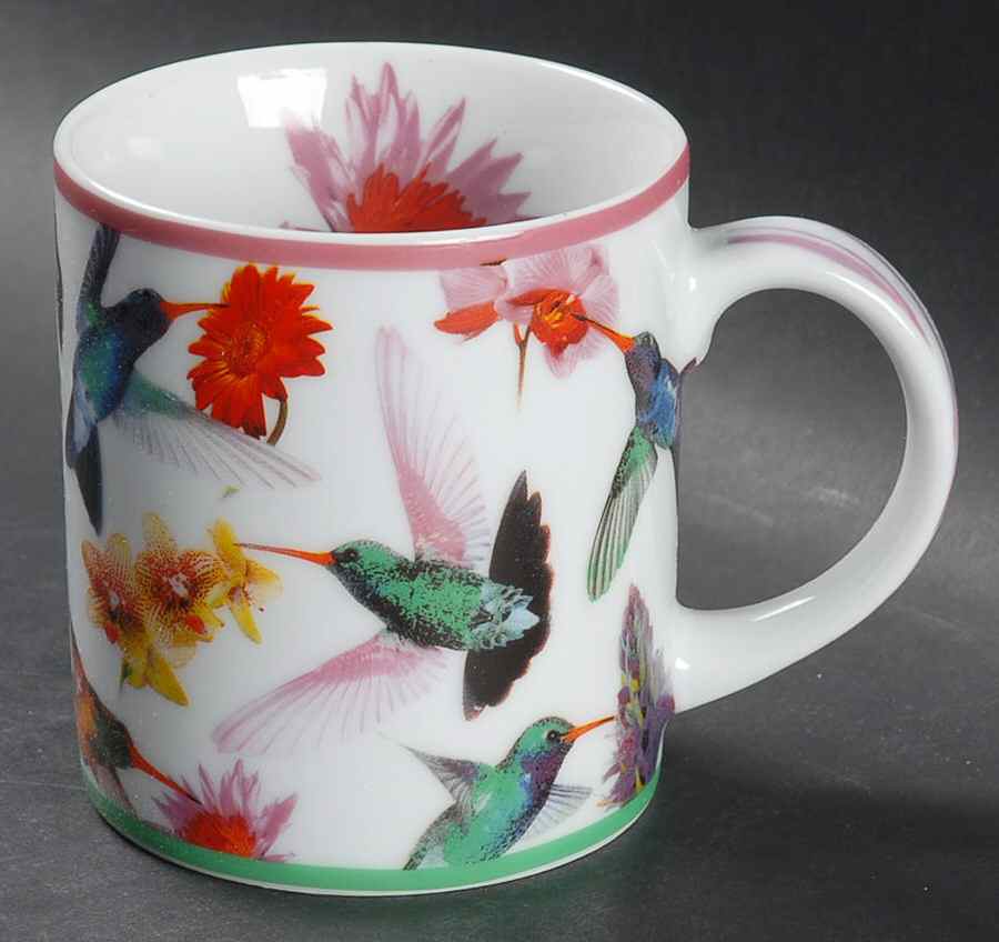Hummingbirds Large Mug by Cardew Design-1