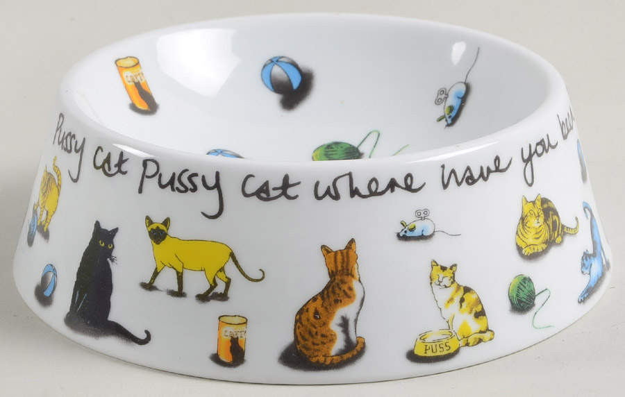 Cat Tea Cat Bowl by Cardew Design-1