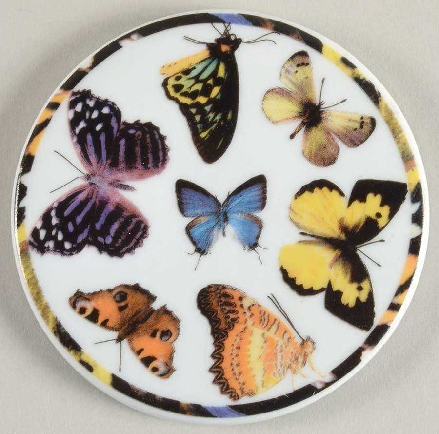 Butterflies Coaster Only for Mug & Coaster Set by Cardew Design-1