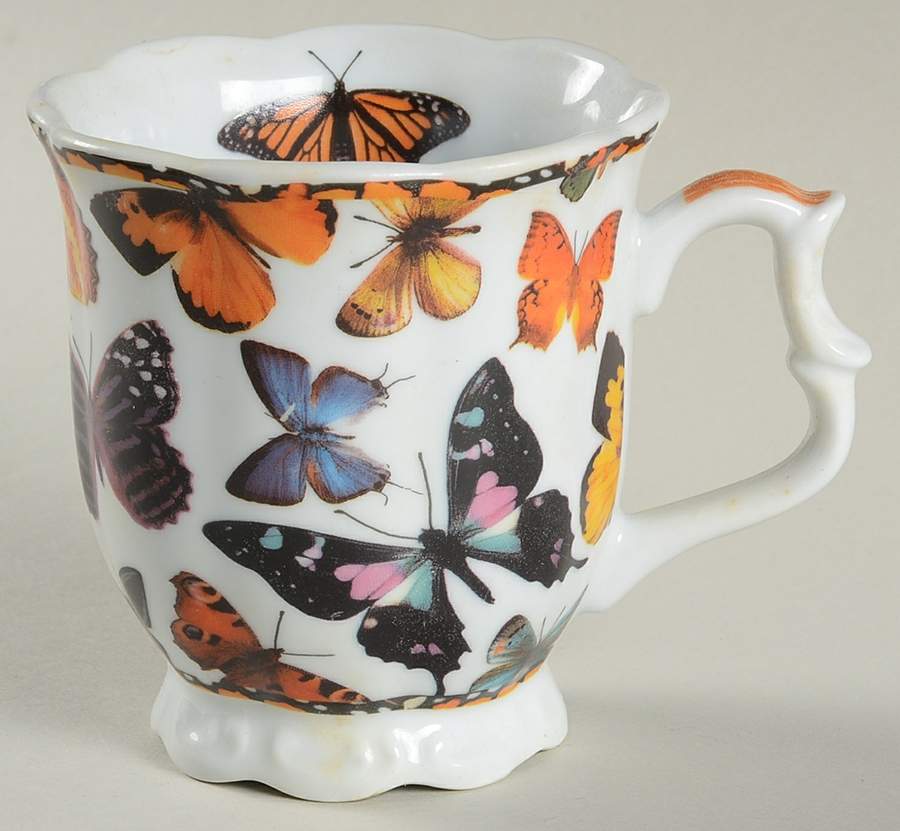 Butterflies Mug by Cardew Design-1