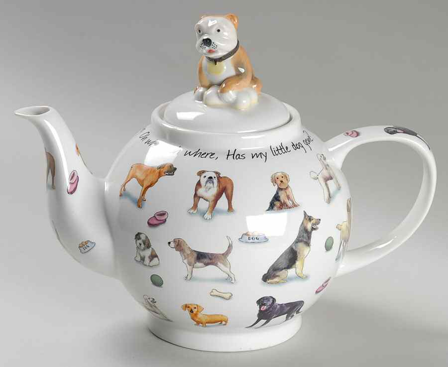 Man's Best Friend Teapot & Lid by Cardew Design-1