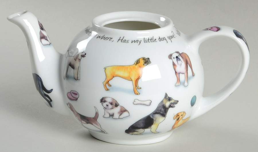 Man's Best Friend Mini Teapot No Lid by Cardew Design-1