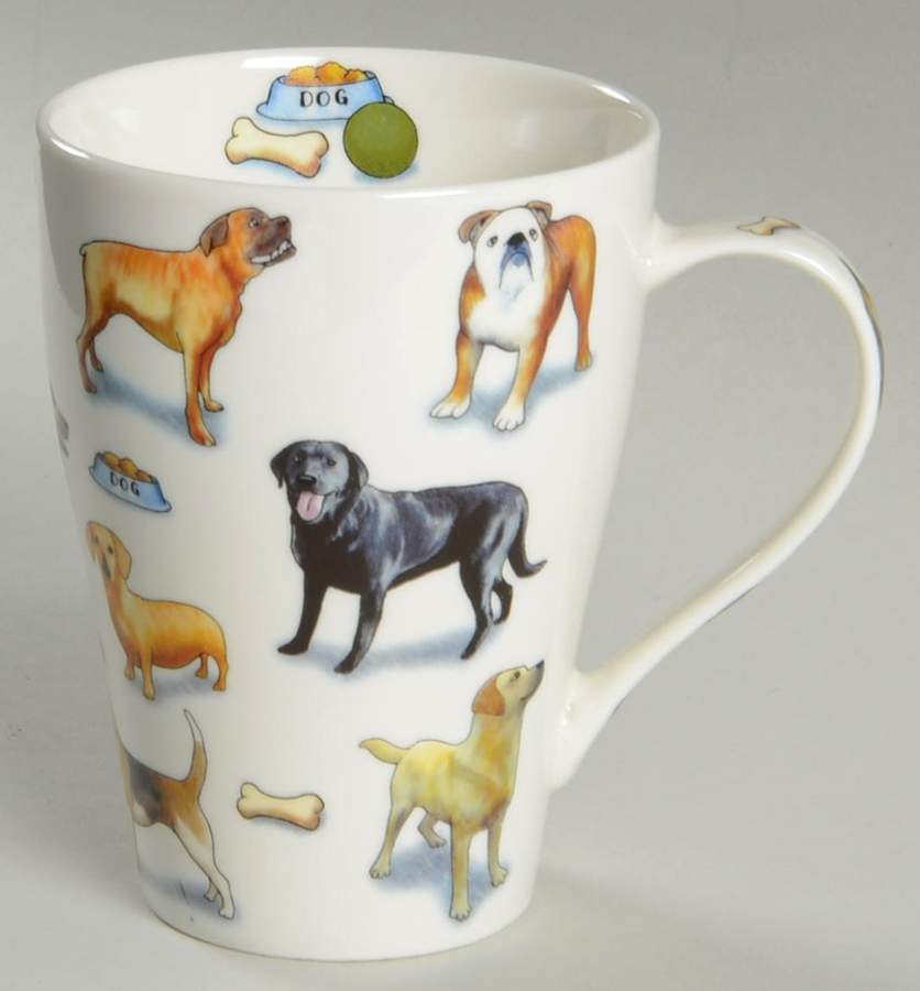 Man's Best Friend Large Mug by Cardew Design-1