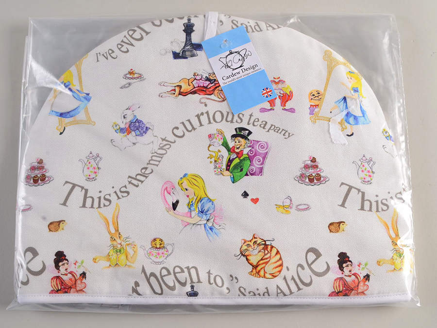 Alice in Wonderland's Cafe Cloth Tea Cosy by Cardew Design-1
