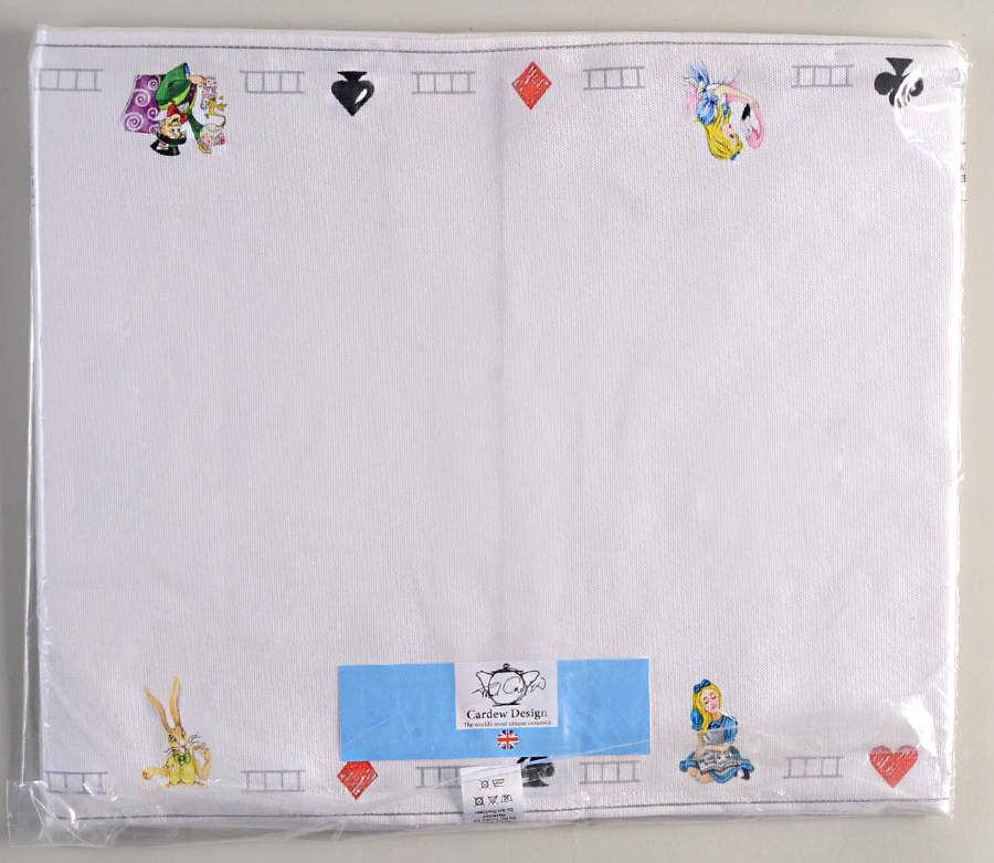 Alice in Wonderland's Cafe Cloth Table Runner by Cardew Design-1