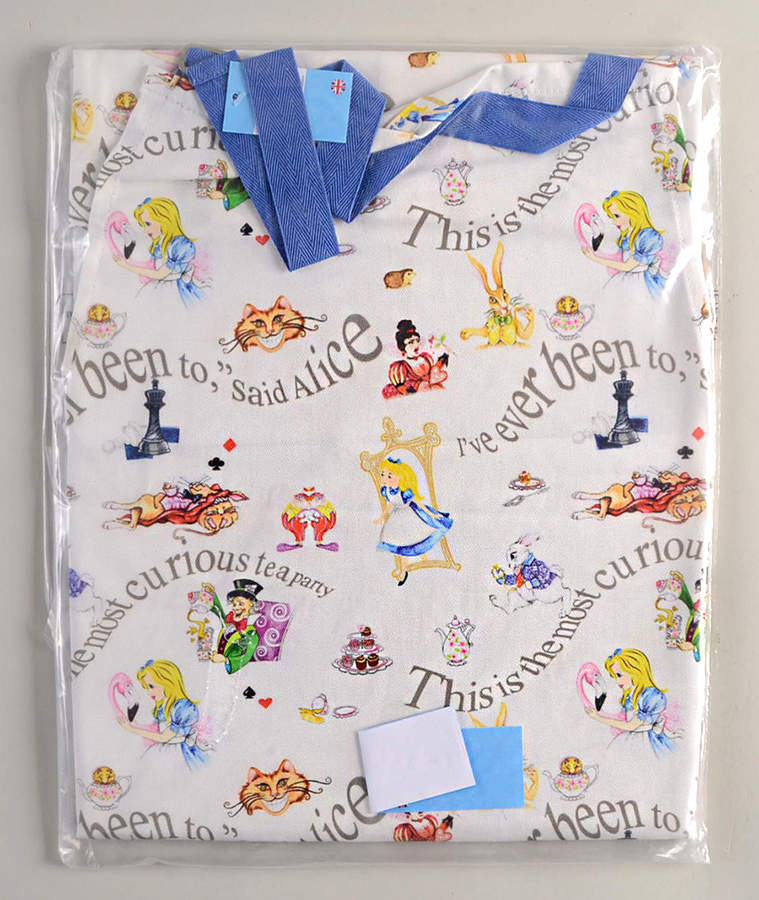 Alice in Wonderland's Cafe Cloth Kitchen Apron by Cardew Design-1