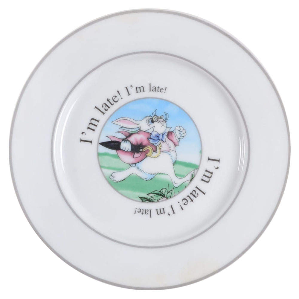 Alice in Wonderland's Cafe Salad Plate by Cardew Design-1