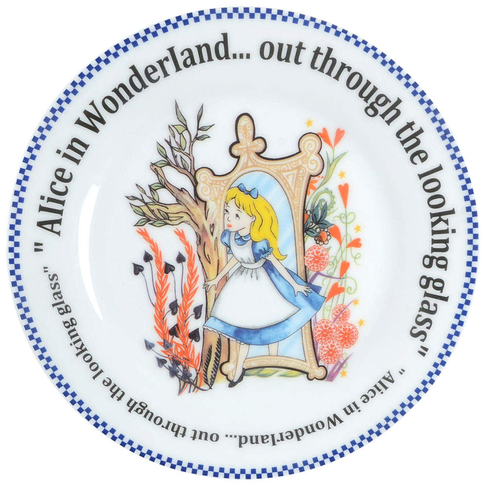 Alice in Wonderland's Cafe Dessert/Pie Plate by Cardew Design-1