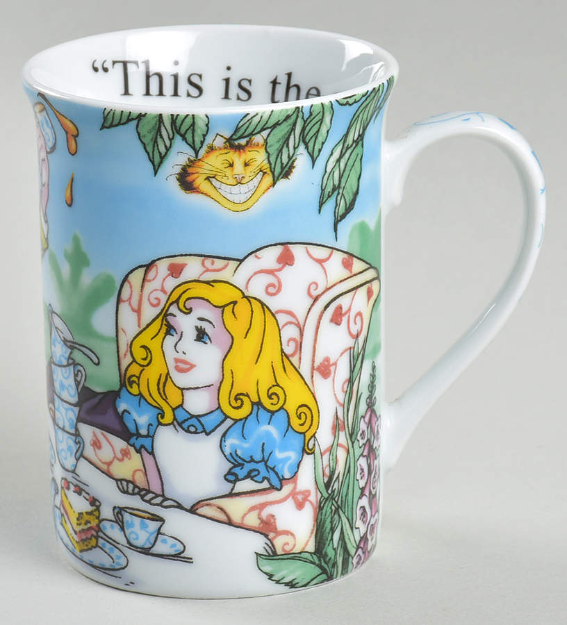 Alice in Wonderland's Cafe Mug by Cardew Design-1