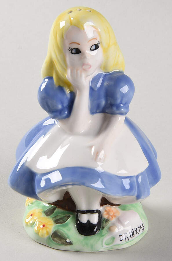 Alice in Wonderland's Cafe Figural Salt Shaker by Cardew Design-1