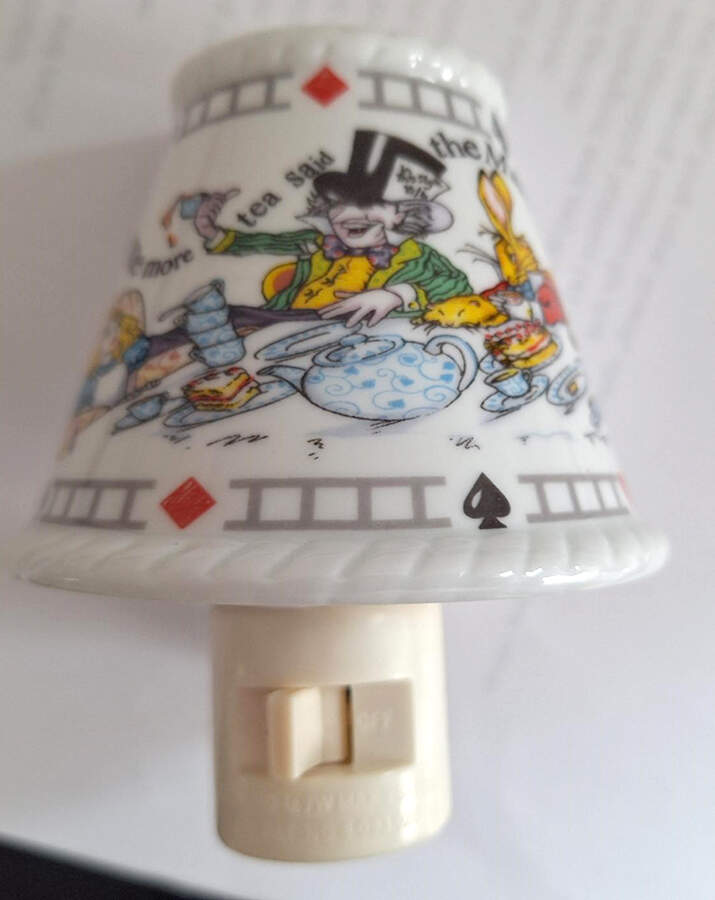 Alice in Wonderland's Cafe Night Light by Cardew Design-1