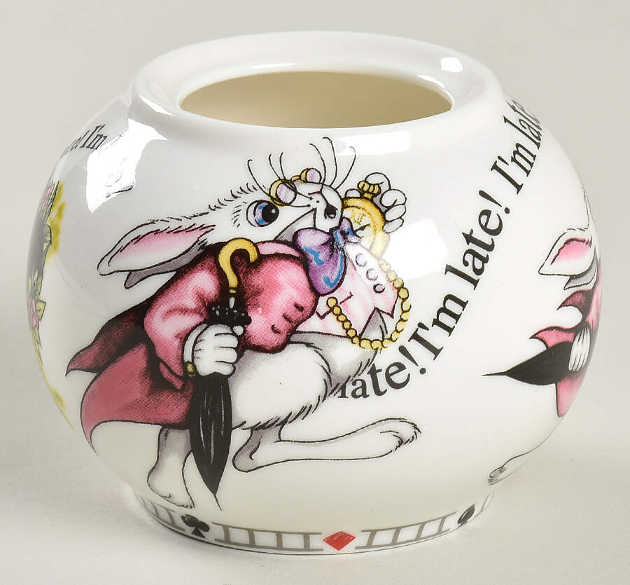 Alice in Wonderland's Cafe Sugar Bowl No Lid by Cardew Design-1