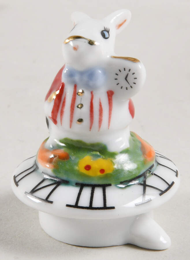 Alice in Wonderland's Cafe Lid for Toy Teapot by Cardew Design-1