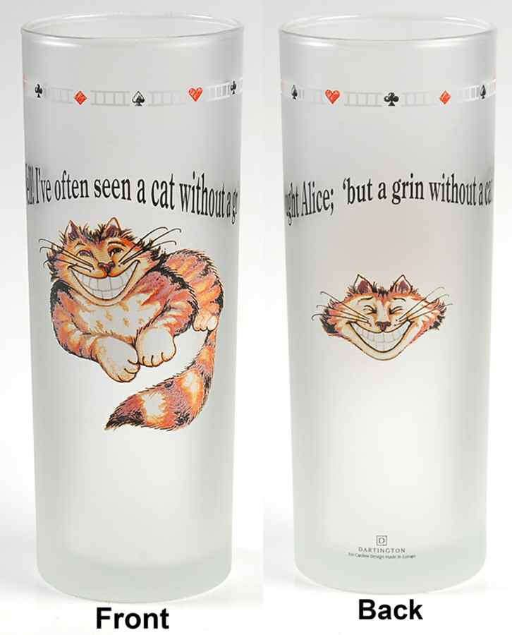 Alice in Wonderland's Cafe Glassware Highball by Cardew Design-1