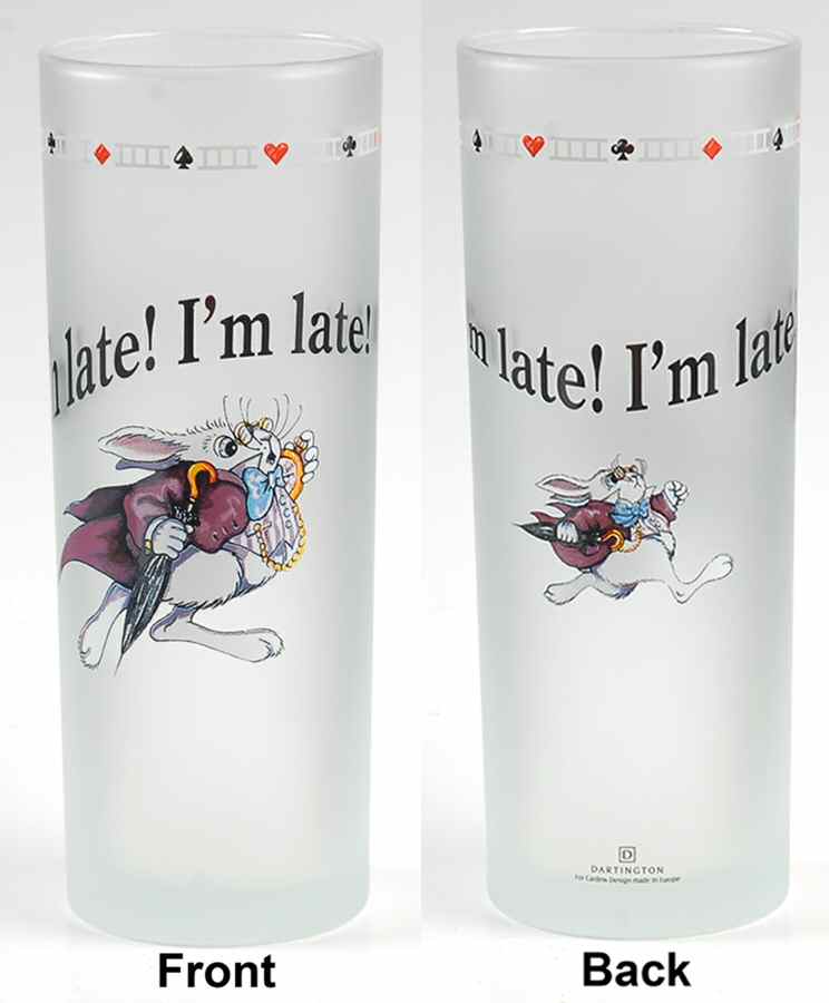 Alice in Wonderland's Cafe Glassware Highball by Cardew Design-1