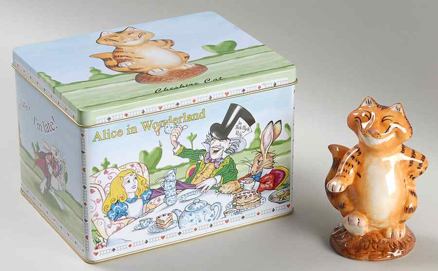 Alice in Wonderland's Cafe Figurine in Gift Tin by Cardew Design-1