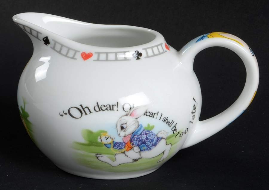 Alice in Wonderland's Cafe Creamer by Cardew Design-1
