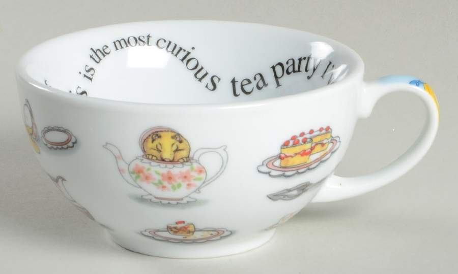 Alice in Wonderland's Cafe Cup for Individual Teapot & Lid with Cup by Cardew Design-1