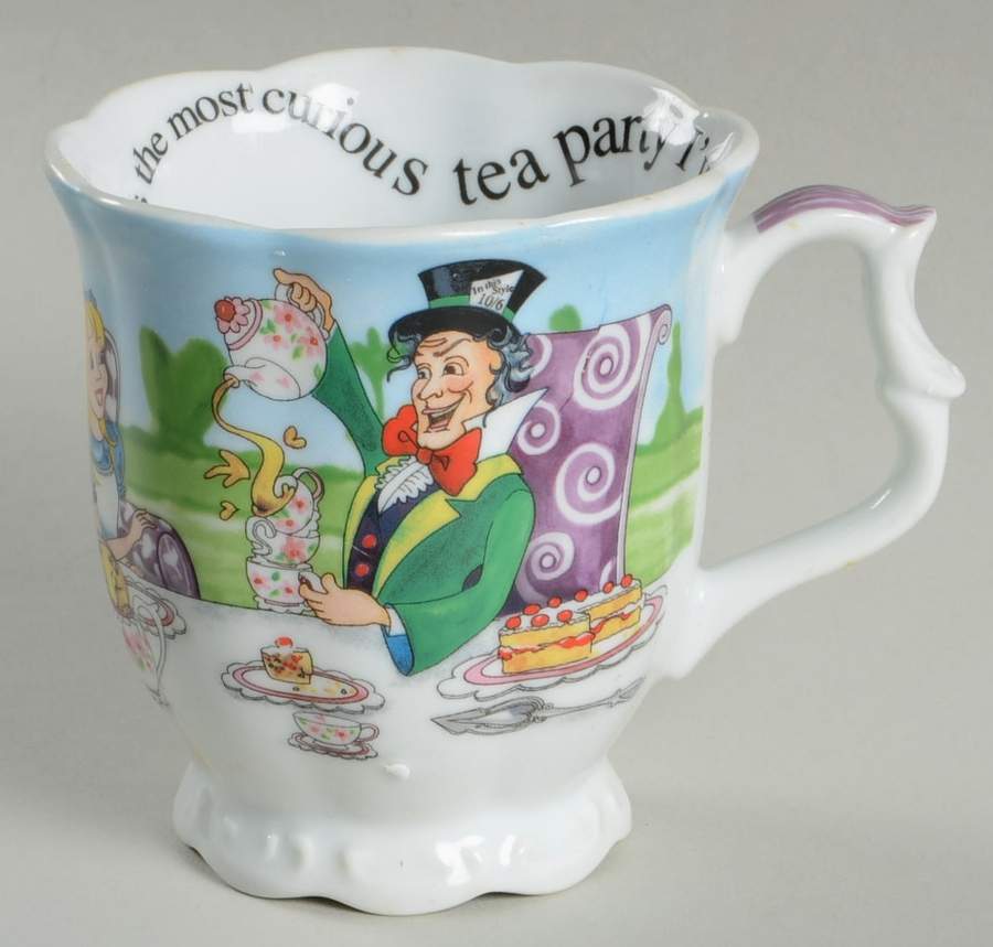Alice in Wonderland's Cafe Mug by Cardew Design-1