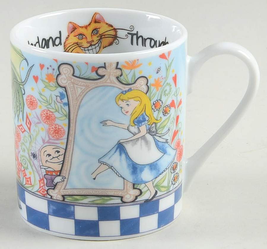 Alice in Wonderland's Cafe Flat Cup by Cardew Design-1
