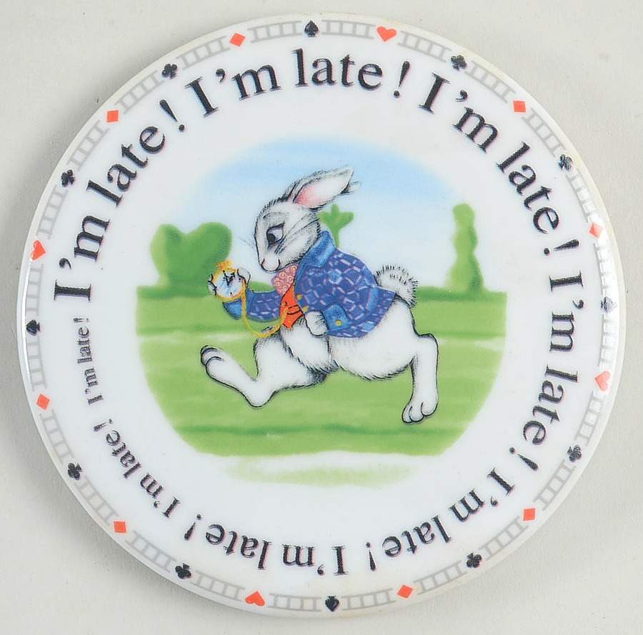 Alice in Wonderland's Cafe Coaster by Cardew Design-1