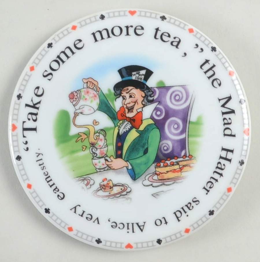 Alice in Wonderland's Cafe Coaster by Cardew Design-1