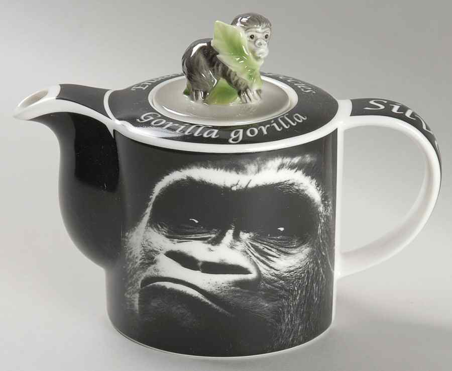 Gorilla Mini Teapot & Lid by Cardew Design-1