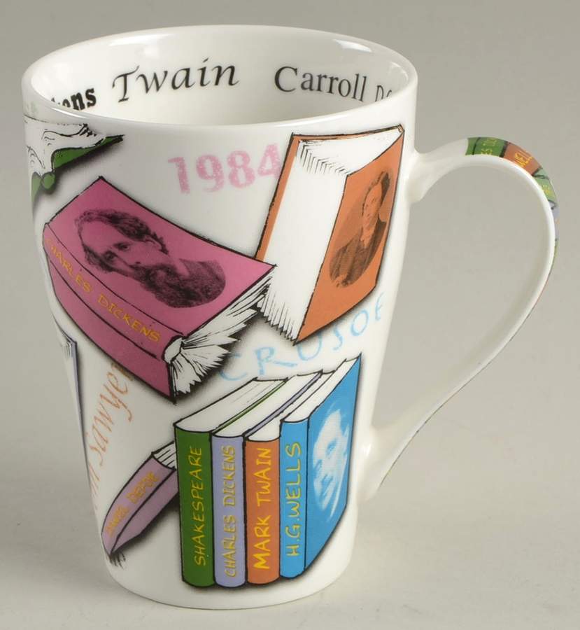 Novel Tea Large Mug by Cardew Design-1