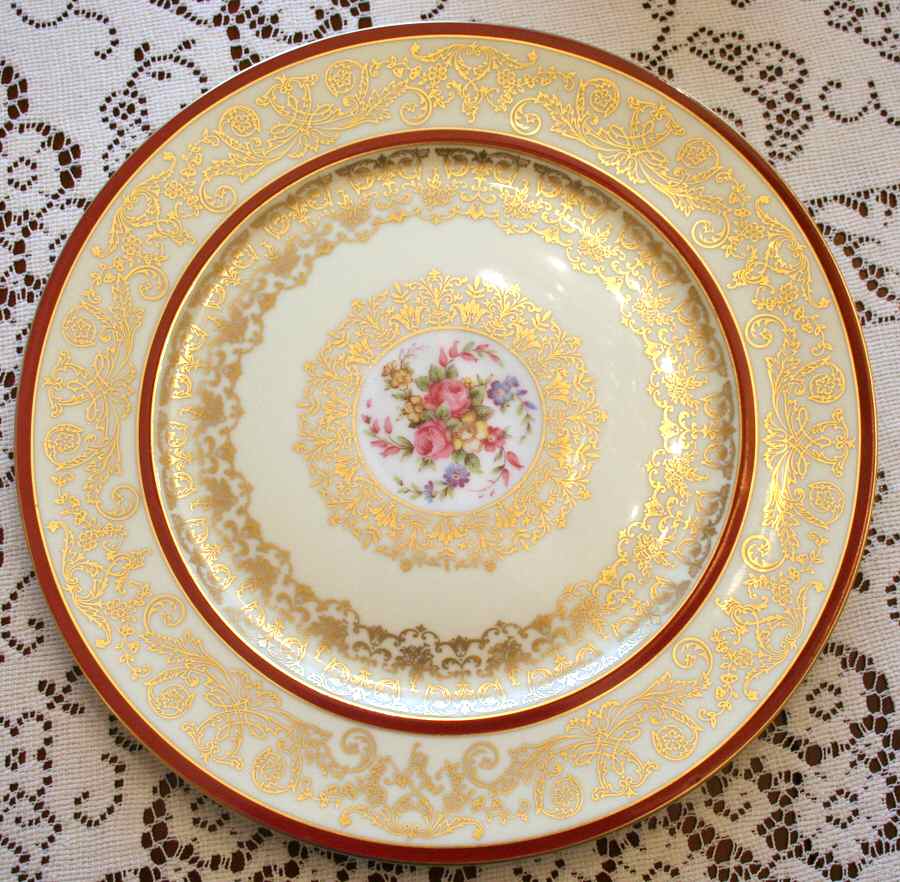 PUL17R Dinner Plate by Pfeiffer & Lowenstein-1