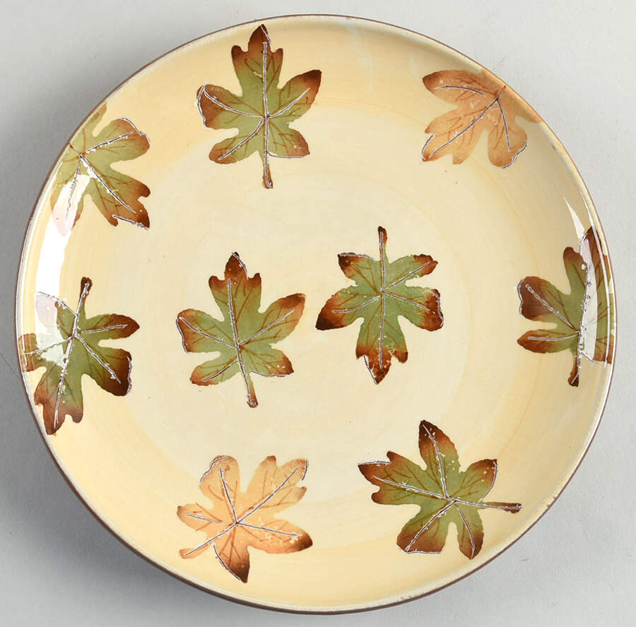 Bee-Leaves Salad Plate by Pottery Barn China-1
