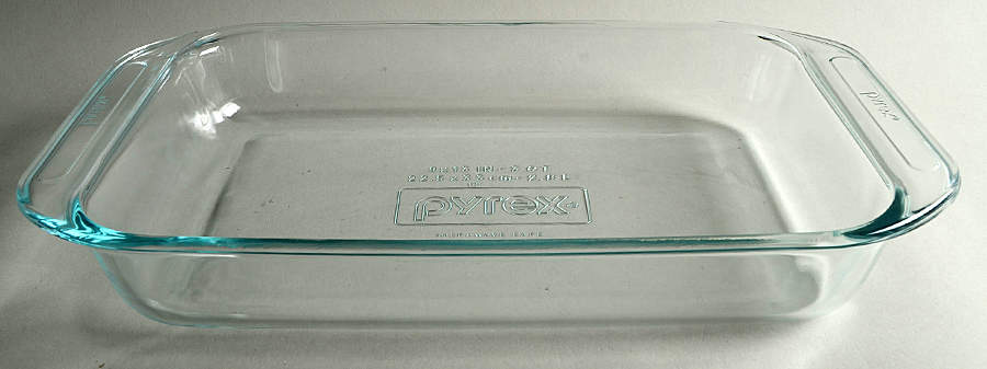 Originals Clear 13" Rectangular Baker by Pyrex-1