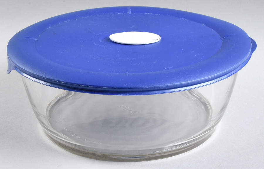 Storage Containers Glassware All Purpose Bowl & Plastic Lid by Pyrex-1