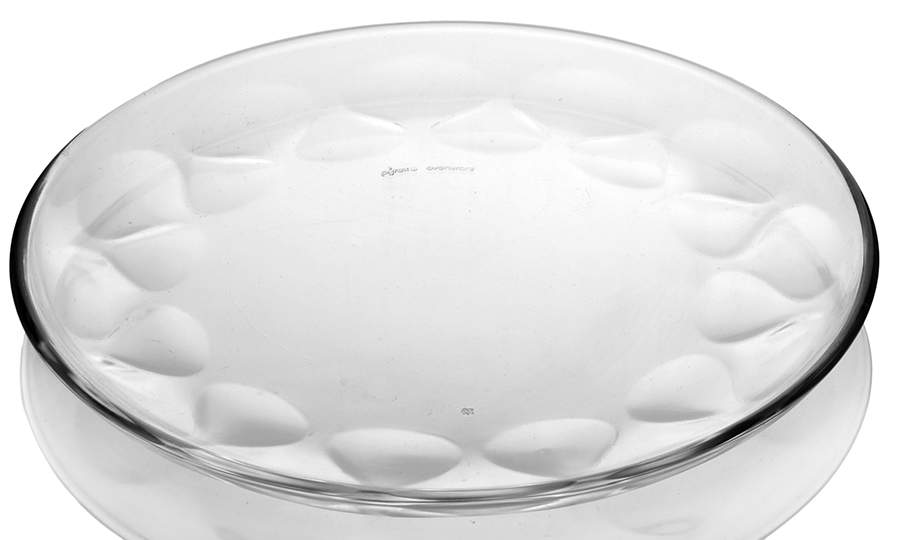 Originals Clear Coupe Salad Plate by Pyrex-1