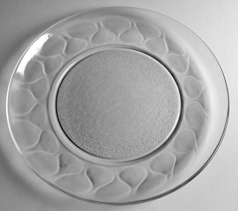 Originals Clear 12" Pizza/Cake Plate by Pyrex-1