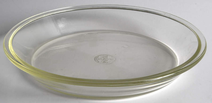 Originals Clear 8" Pie Baking Plate by Pyrex-1
