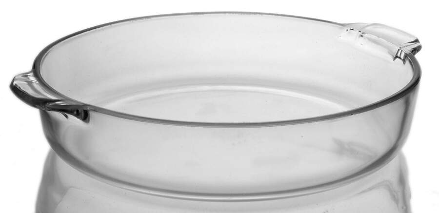 Originals Clear 10" Pie Baking Plate by Pyrex-1